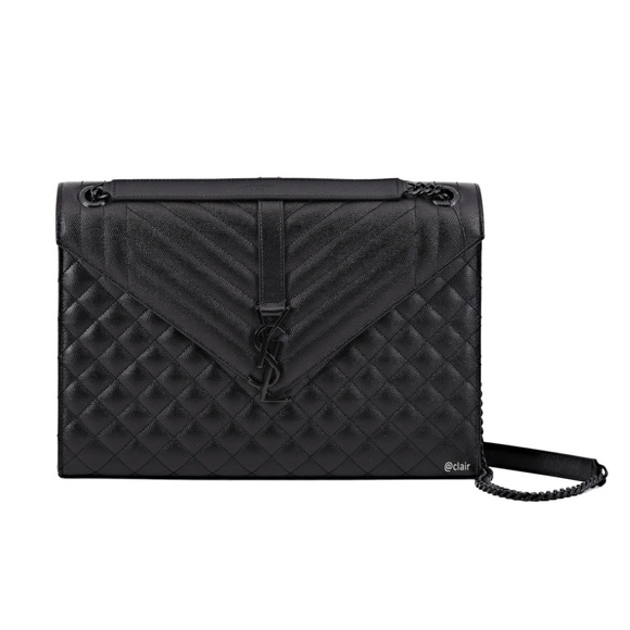 Saint Laurent Handbags - New Large Saint Laurent Monogram Envelope Bag